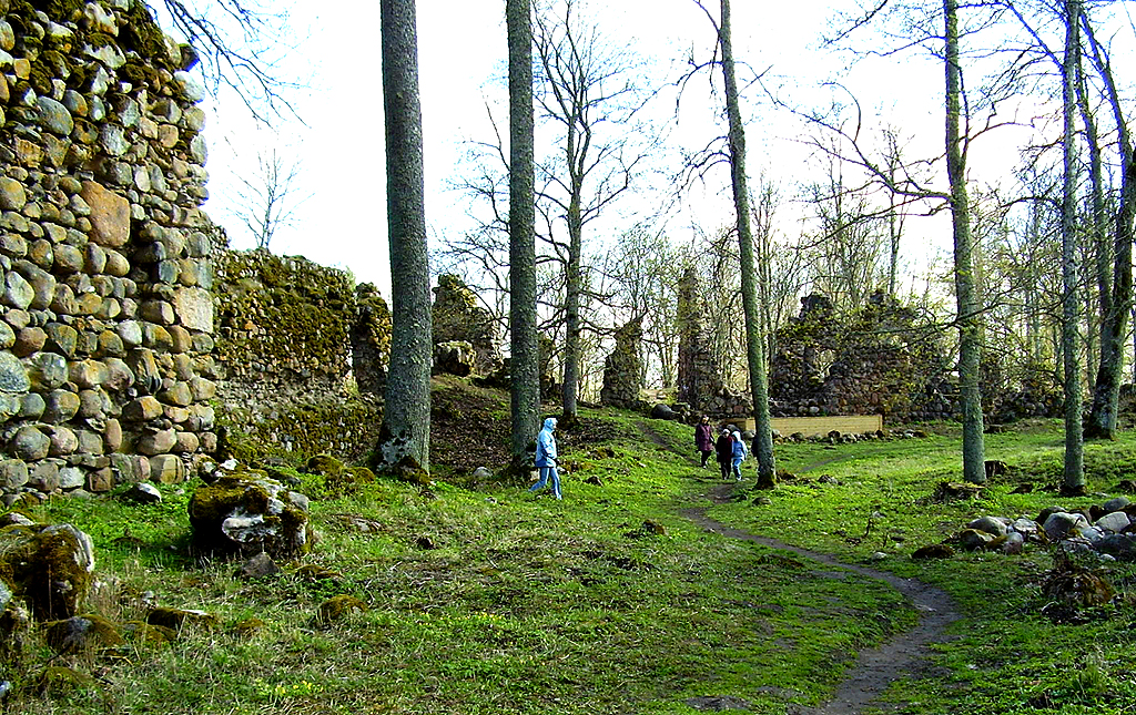 Helme Castle in Valgamaa, Estonia