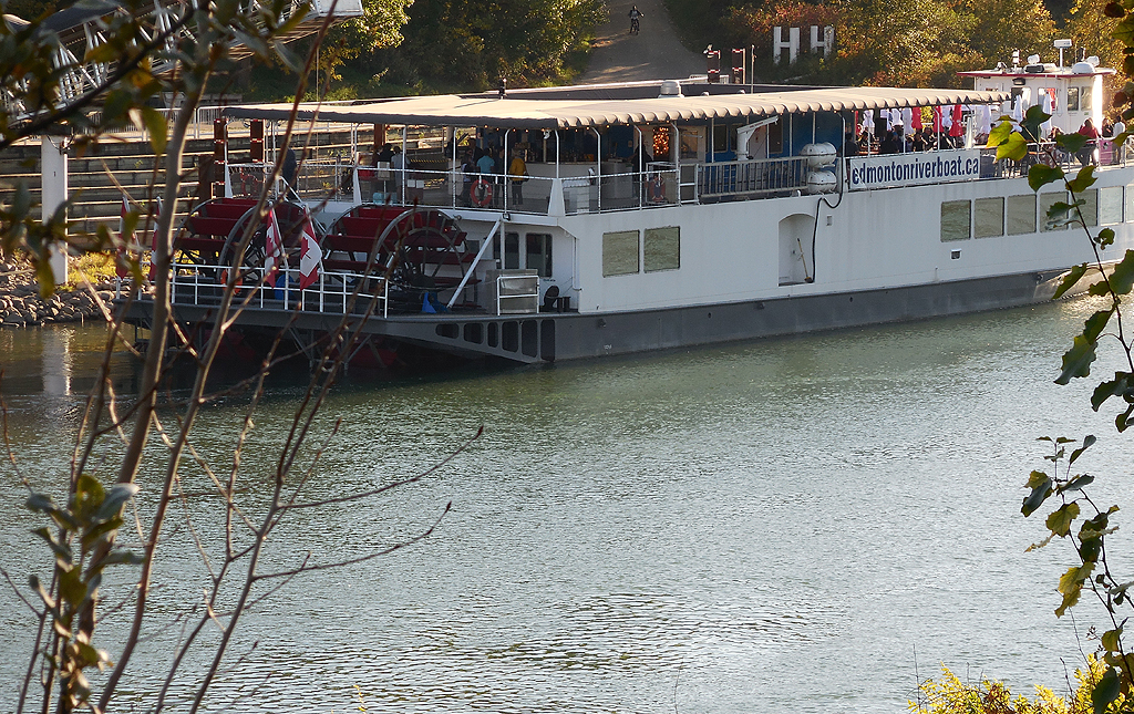 Edmonton's river valley, by P L Kessler