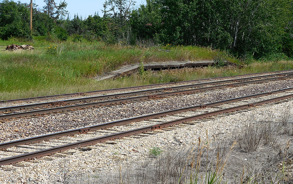 Onoway grain elevator in Alberta, Canada