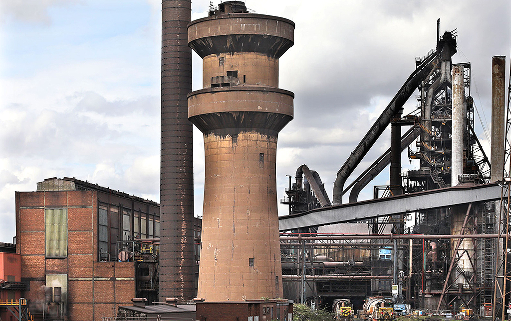 Scunthorpe Steel Works Water Tower