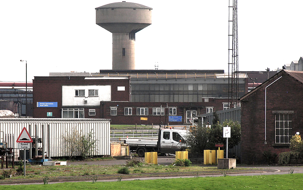 Scunthorpe Steel Works Water Tower