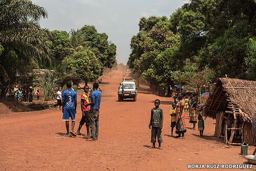 Zemio City in Central African Republic