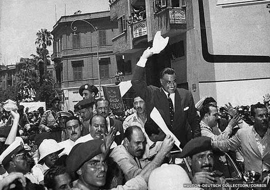 Egyptian Prime Minister Gamal Nasser