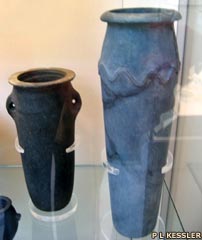 Naqada II Period pottery vessels (3600-3200 BC)