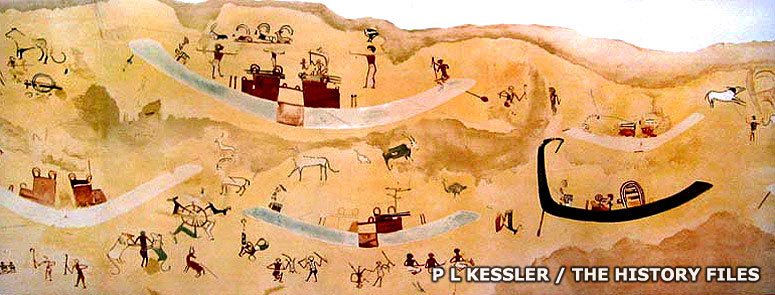 Naqada II Period Painted Tomb