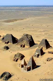 Nubian pyramids