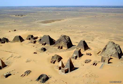 Meroë pyramids