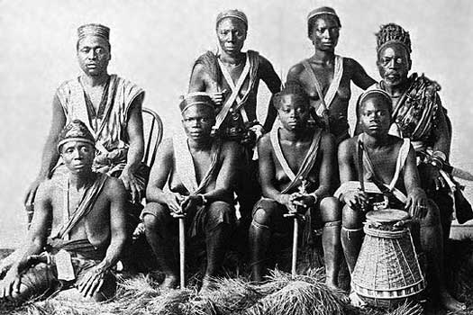 Dahomey tribes people