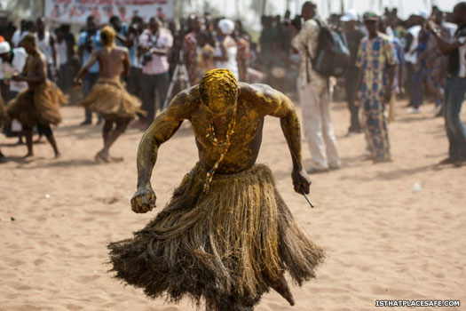 Benin voodoo ceremony