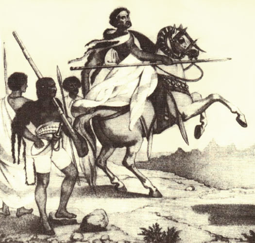 Ethiopian warriors