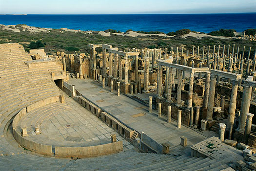 Roman Libya's ruins