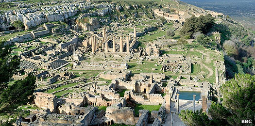 Cyrene's ruins