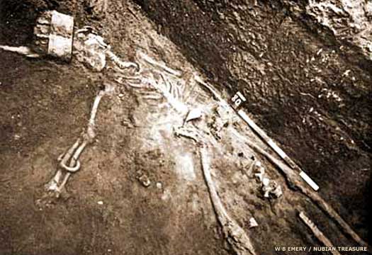 Ballana Nubian burial