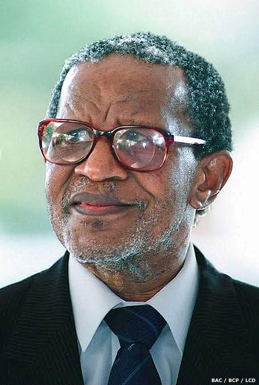 Dr Ntsu Mokhehle, Lesotho's third prime minister