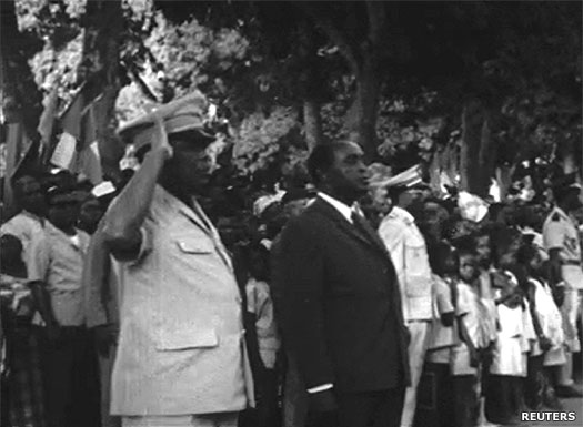 President Christophe Soglor of Benin (Dahomey) in 1967