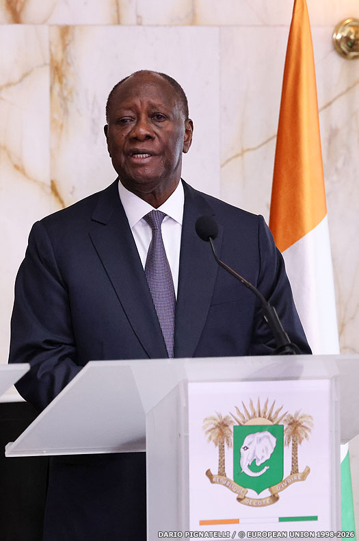 President Alassane Ouattra
