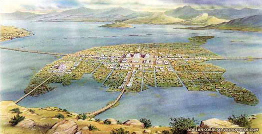 Pre-Columbian Lake Texcoco