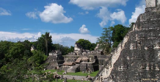 The Mayan ruins of Tikal in Guatemala