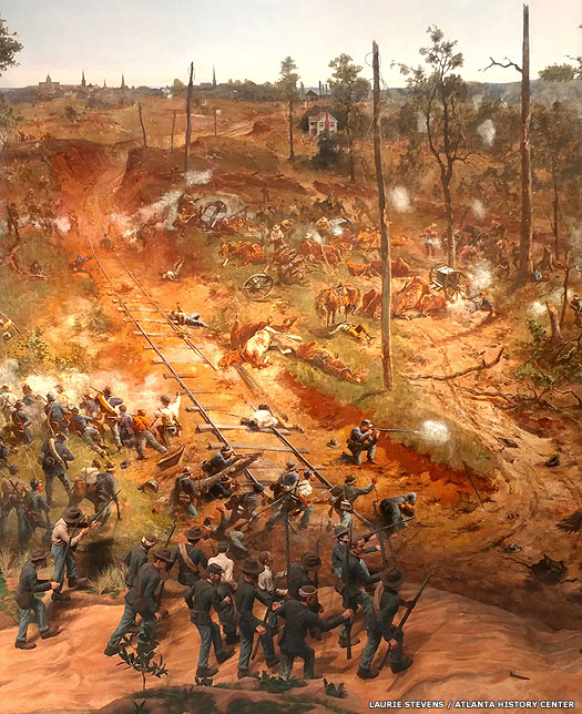 Battle of Atlanta, at Atlanta History Centre