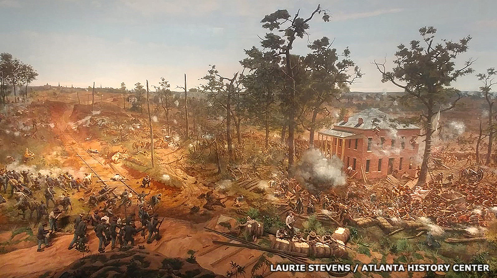 Battle of Atlanta, at Atlanta History Centre