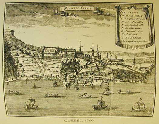 Quebec in 1700