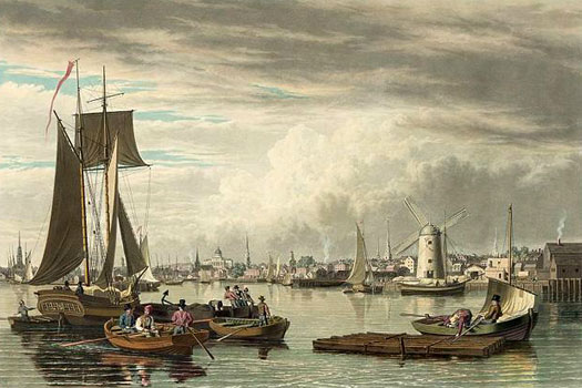 Boston in 1833