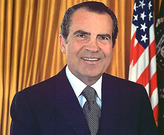 President Richard M Nixon