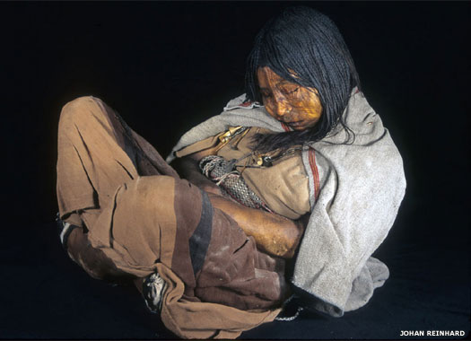 Inca child sacrifice