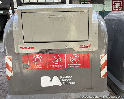 The bins of Buenos Aires