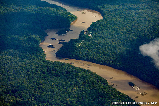 The Essequibo region of Guyana