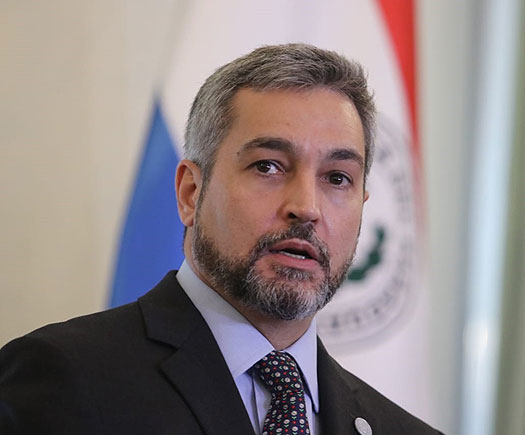 Paraguayan President Mario Abdo Benitez