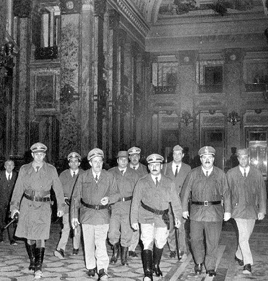 Military control in Uruguay 1968