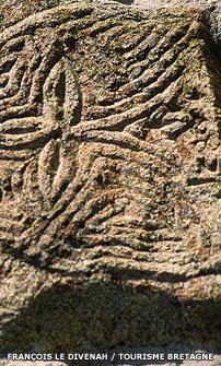 Celtic rock inscription