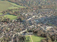 Cirencester from the air