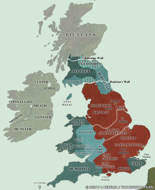 Sequential Maps of Roman Britain AD 43-425
