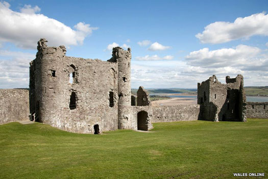 Llanstephen Castle in Wales