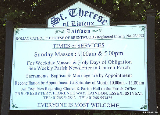 St Therese of Lisieux Catholic (New) Church, Laindon, Basildon, Essex