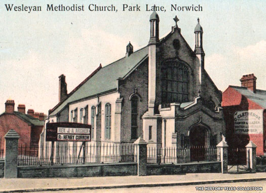 Park Lane Wesleyan Methodist Chapel, Norwich, Norfolk