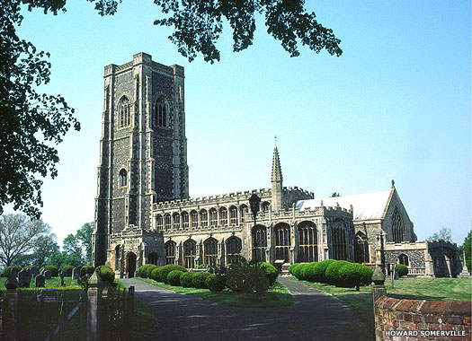 The Parish Church of St Peter & St Paul, Lavenham, Suffolk