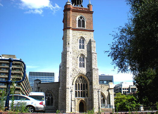 St Giles Cripplegate, Central London