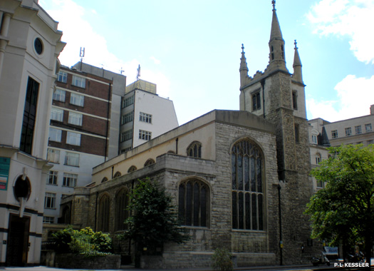 St Andrew Undershaft Church, Aldgate, City of London