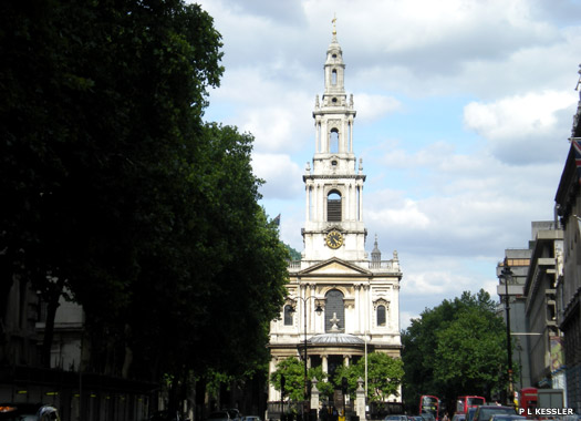 The Parish Church of St Mary-le-Strand, City of Westminster, London