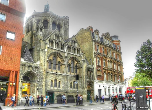 Welsh Presbyterian Church, Charing Cross Road, Westminster, London