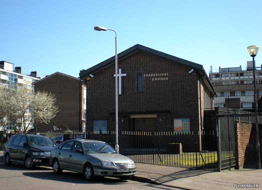 Cliff Walk Evangelical Church, Canning Town, Newham, East London