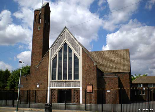 St Alban's Catholic Church, Elm Park, Havering, East London