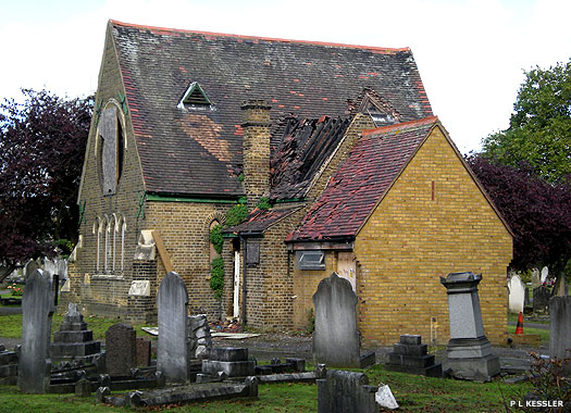 Buckingham Road Cemetery Chapel, Ilford, Redbridge, East London