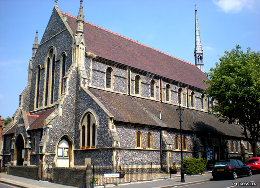 St Andrew's Church in Leytonstone, Waltham Forest, East London