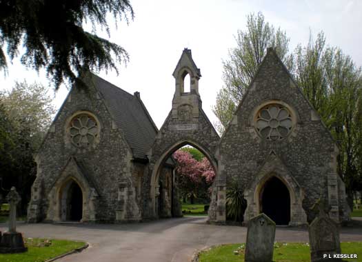 Romford Cemetery Chapels, Romford, Havering, East London