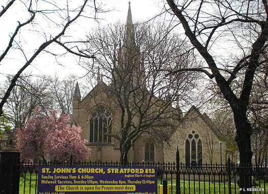 Church of St John Stratford, Stratford, East London