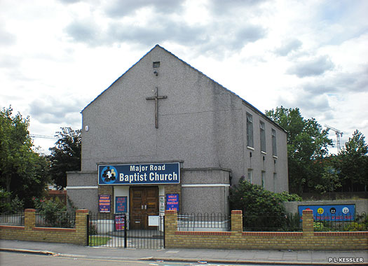 Major Road Baptist Church, Stratford, East London